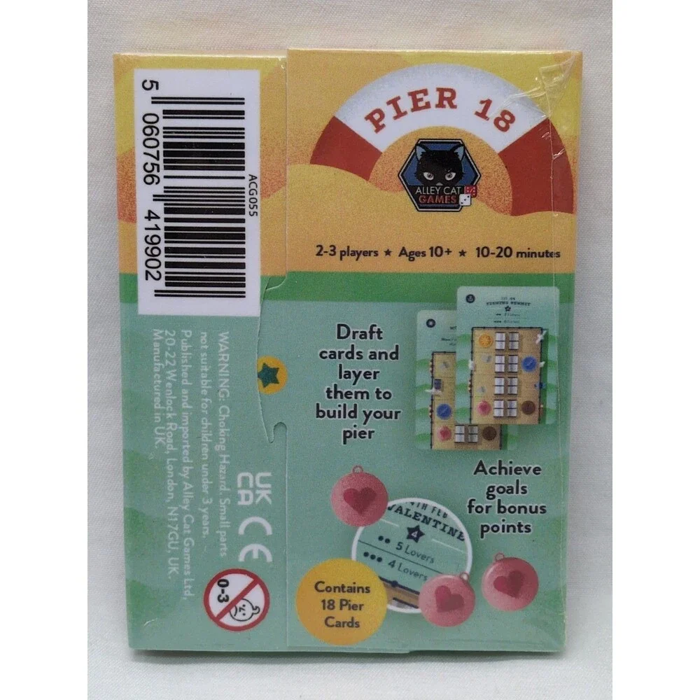 Pier 18 Alley Cat Games Building Card Game